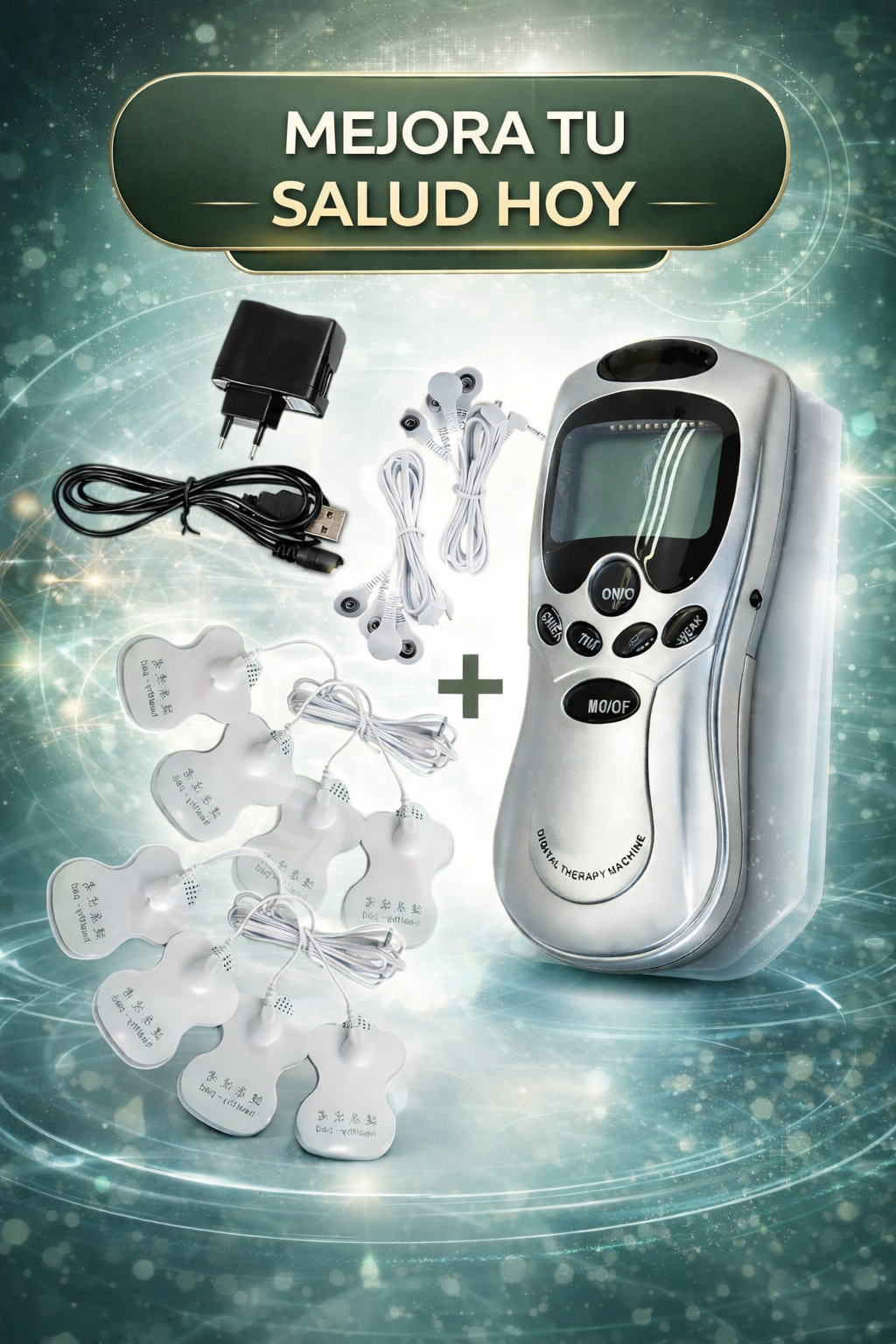 MASAJEADOR + ELECTROESTIMULADOR