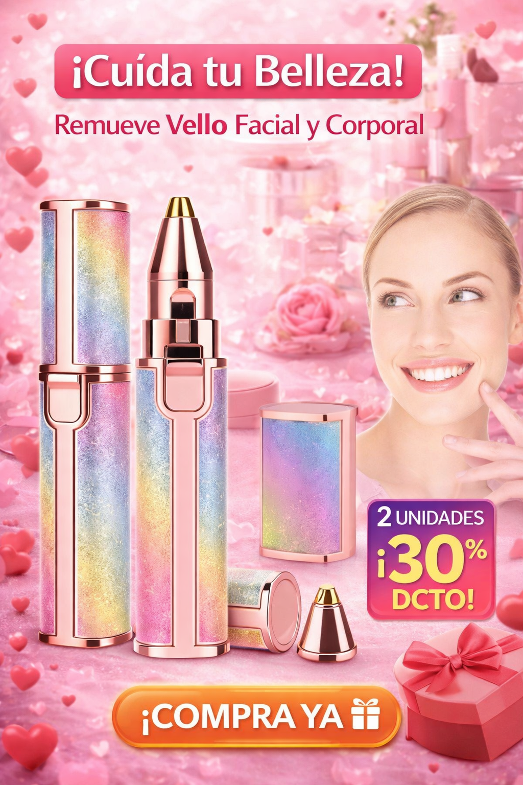 DEPILADOR FACIAL DOBLE FUNCION