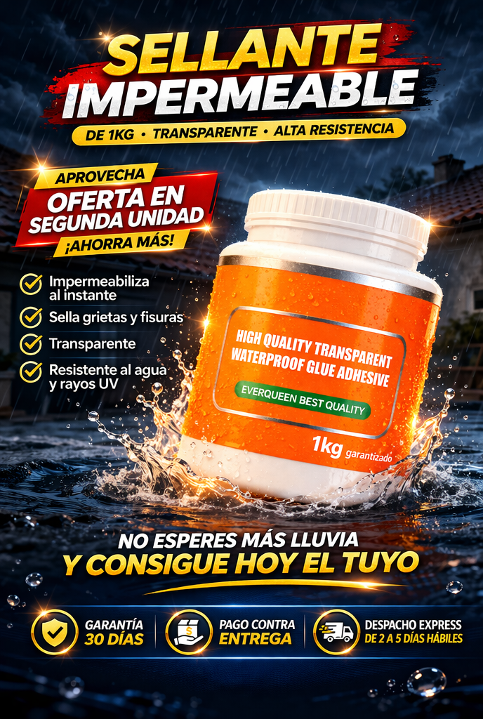 Sellador Impermeable 1Kg