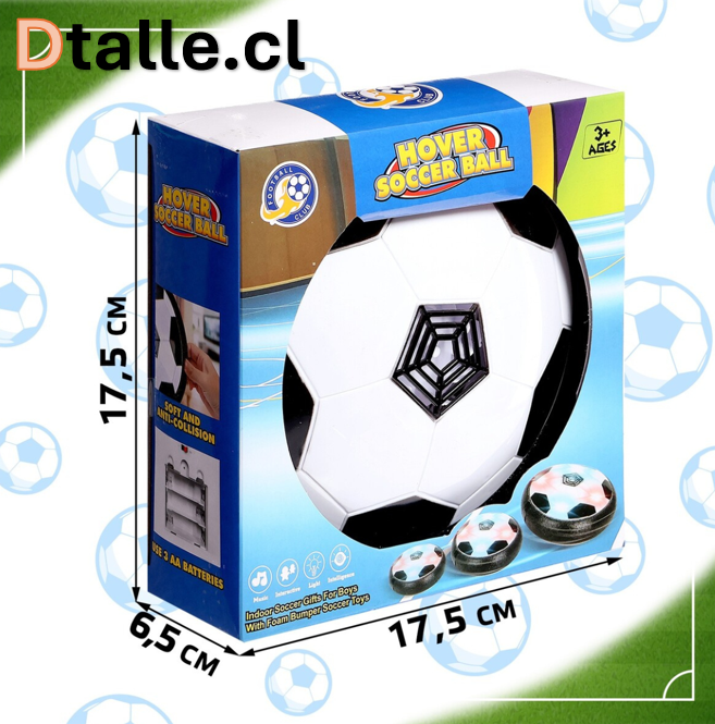 Pelota Plana De Fútbol Flotante Led / PAGAS TU PRODUCTO AL RECIBIR