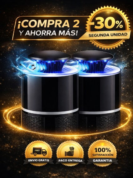 💫 LÁMPARA ATRAPA MOSQUITOS