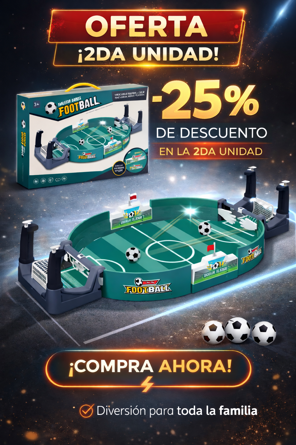 FUTBOL MINI TACA TACA