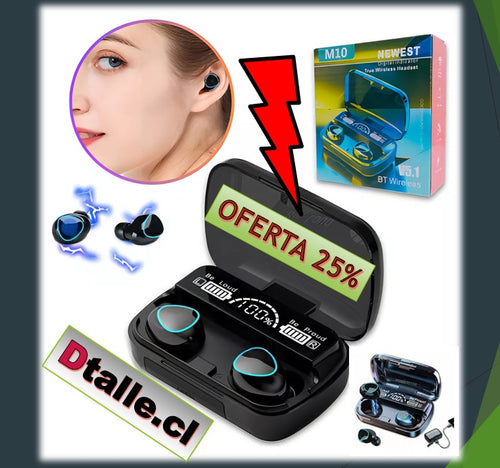 Audifonos M10 Tws Bluetooth 51 / PAGAS TU PRODUCTO AL RECIBIR. NO ANTES!!