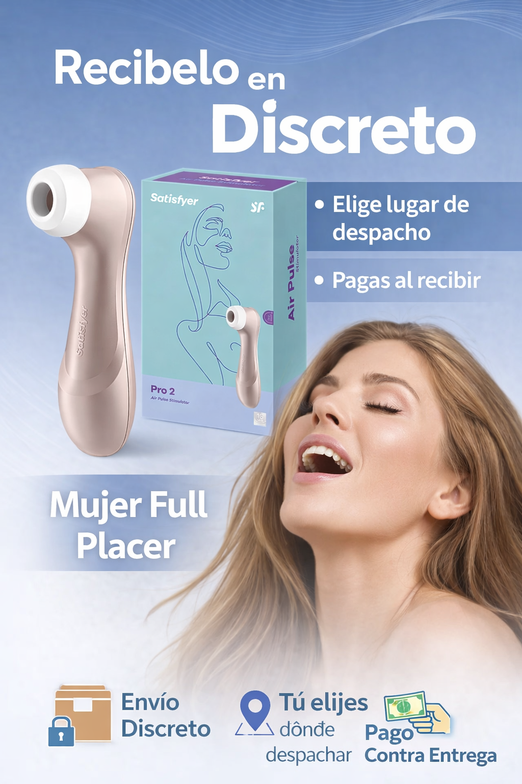 🔥MUJER Full placer ✅ Pedido Discreto