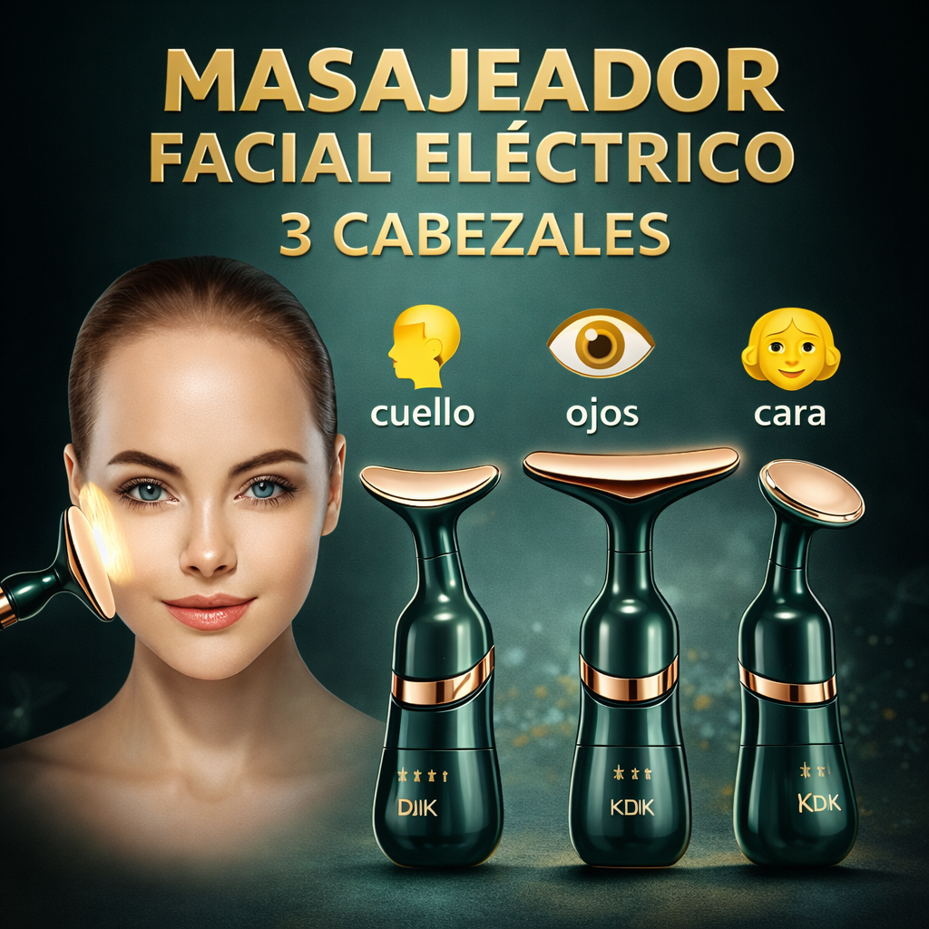 ✨ MASAJEADOR ELEC. 3 EN 1