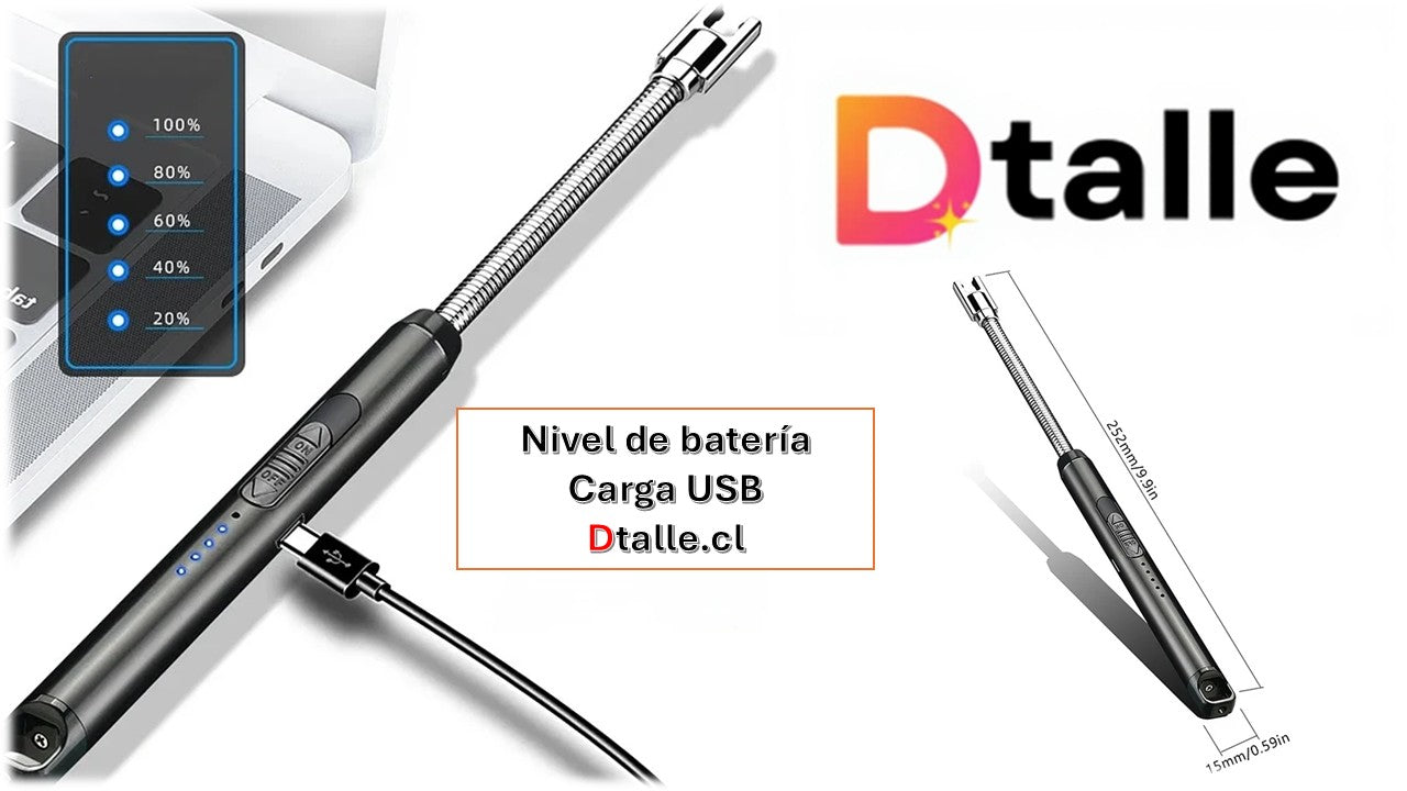 X- CHISPERO Eléctrico Recargable USB (Pagas el producto al recibir)