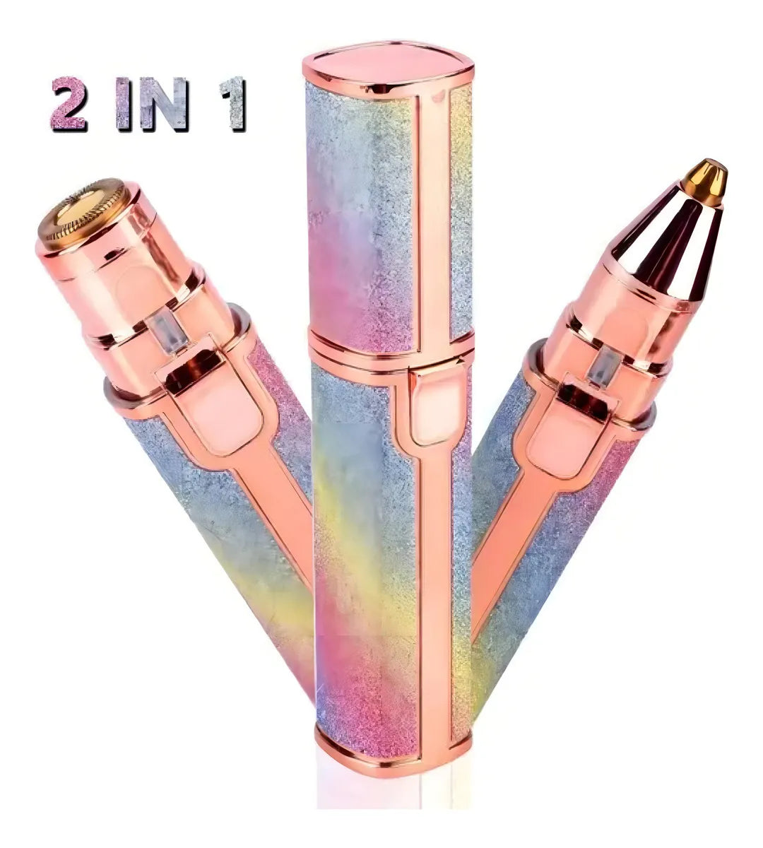 DEPILADOR FACIAL DOBLE MULTIPLE FUNCIONE  /  PAGAS EL PRODUCTO AL RECIBIR