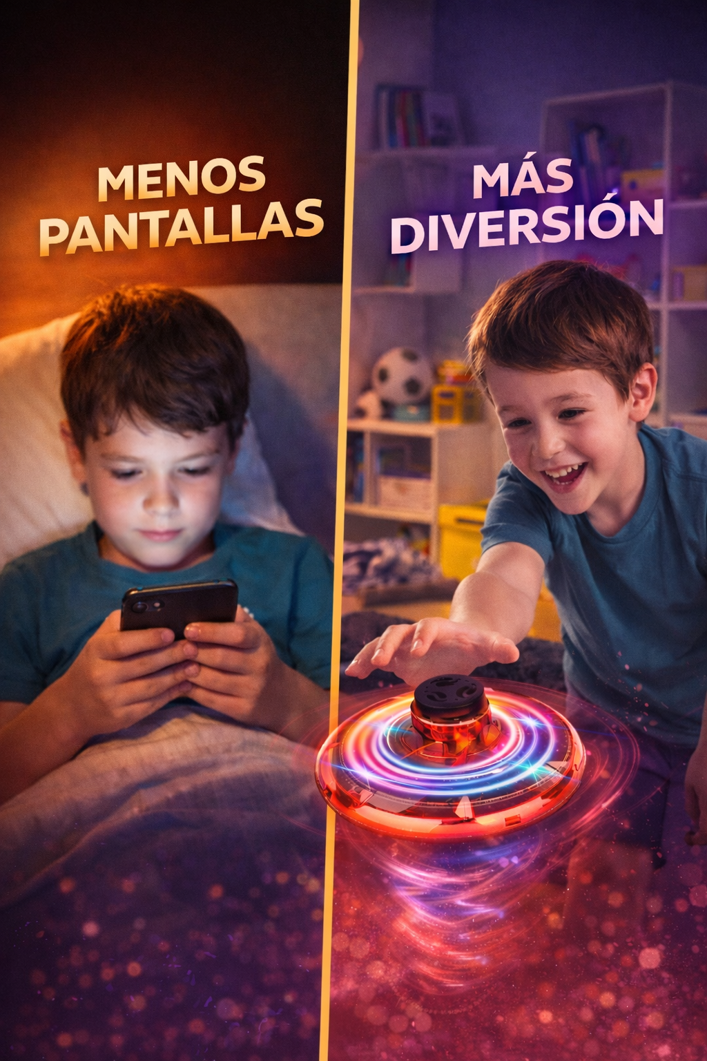 JUGUETE  DRON PLATILLO VOLADOR