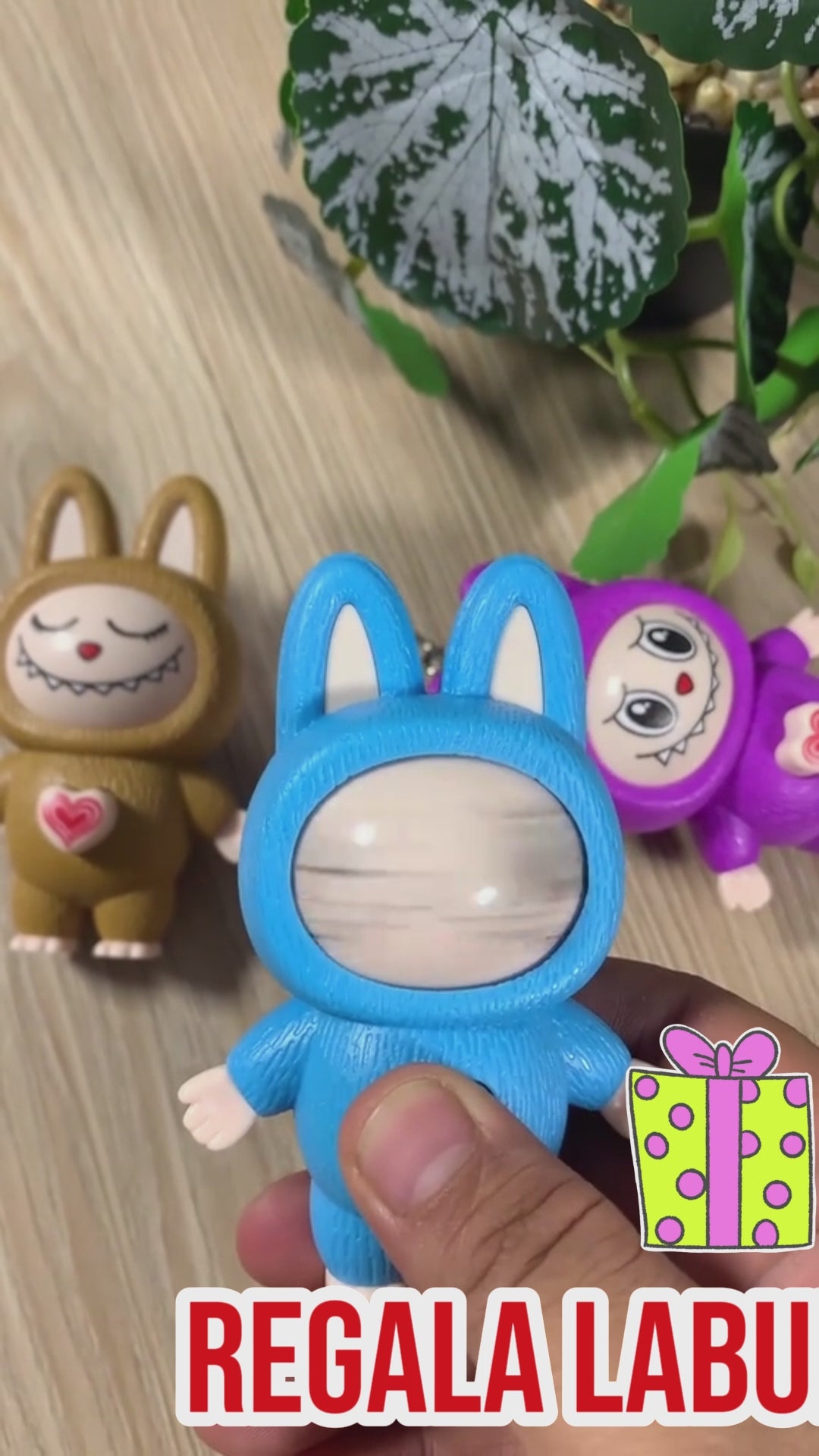 Pack 3 Llavero Labubu Cambio De Cara  / Pagas tu producto al recibir